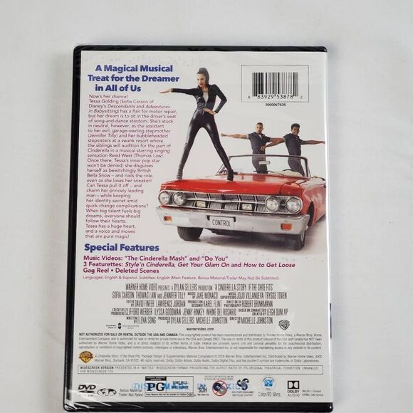 A Cinderella Story: If the Shoe Fits (DVD, Sofia Carson) - Picture 2 of 2